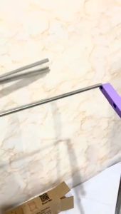 Jemuran Handuk Plastik Portable / Tempat Jemur Handuk Gantungan Kamar Mandi/Rak Gantungan/Jemuran Baju/Rak Baju/jemuran minimalis