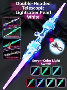 FANMIAO | Dual-Extending 2-in-1 Light-Up Toy Sword
