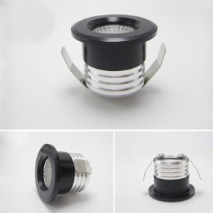 Nhúng trần LED Canister ánh sáng nhỏ đèn rọi COB 3 Wát 85-265V điều khiển bao gồm cho nhà Showcase Tủ khách sạn