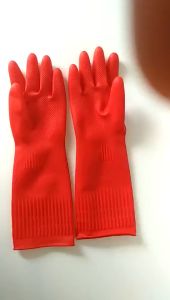 Upretty Găng Tay Vệ Sinh Nhà Bếp 38/45Cm Găng Tay Dài Tay Không Thấm Nước Găng Tay Cao Su Cao Su Dùng Để Rửa Chén
