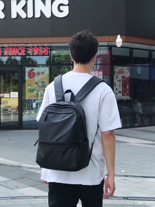 GLADIO Tas Ransel Pria Muat Laptop Hitam Anti air Premium GLD051B5 GALVIN Travel Backpack Cowok