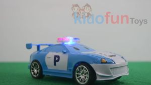 Remot Kontrol Mobil Polisi Murah Robocar Mini Poli RC
