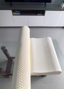 Gối nằm cao su thiên nhiên size 40x60cm thiết kế gợn sóng thích hợp cho người thích nằm cao hoặc thấp gối chống ngáy và giảm đau mỏi vai gáy benbenshop