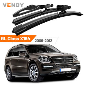 For Mercedes Benz GL Class X164 2006-2012 2007 2008 2009 Front & Rear Windshield Wiper Blades Windscreen Wipers Set Accessories