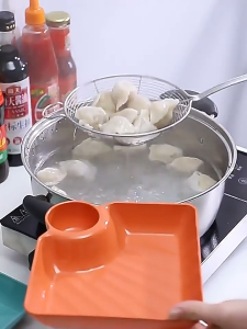 Japanese simple sauce separation plate vegetable plate dumplings fruit plate dipping sauce plate