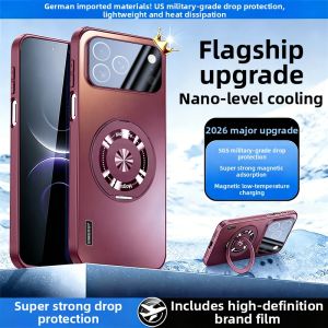 SIMERST | Magnetic Stand Full Protection Shockproof iPhone Case
