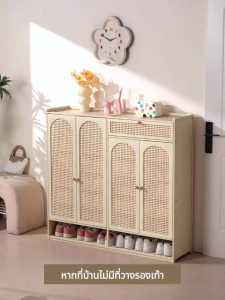 ตู้รองเท้า ชั้นวางรองเท้า ตู้เก็บของ ระบายอากาศได้ดี รับน้ำหนักได้ดี มั่นคงและทนทาน กันฝุ่นและความชื้น