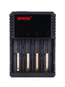 High-Intensity LED Flashlight Universal Type 18650 Lithium Battery Four-Slot Multi-Function Charger Intelligent Fast Charge