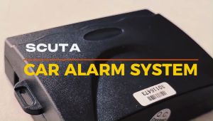 CPA One-Way Car Alarm High Security System with Remote Shock Sensor and Central Door Locking