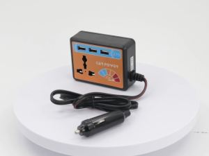 Z15 Intelligent Car Inverter 12v/24v to 220V Car Power Converter Socket Transformer Charger Portable Converter