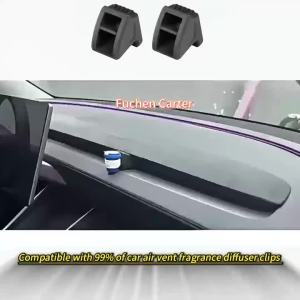 Khí Thơm Ô Tô Dạng Kẹp Silicon Cho Tesla Model Y Standard 2025 Phụ Kiện Tạo Mùi Thơm Cho Cửa Gió Điều Hòa