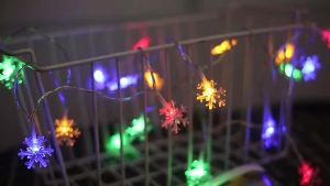 Đèn LED Hình Bông Tuyết Giáng Sinh Hoạt Động Bằng Pin Trang Trí Thần Tiên Cho Cây Thông Noel Phòng Ngủ Tiệc Lễ Hội Ánh Sáng Lễ Hội Tuyết Rơi