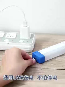 FYBEE LED Emergency Light USB Rechargeable Lamp LED Tube Night Light 17CM 32CM 52CM Lithium Battery Light Tube for Night Market Outdoors