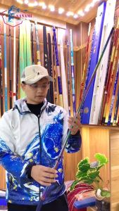 Cần câu tay Hóa Vi 5H F1 - 28i [BH 1 năm 1 lóng] Cần câu đơn đài chuyên câu rô diếc màu sắc titan cao cấp CT10 - Sanami Fishing