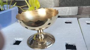 Tempat Minyak Lilin Kuningan Minyak Pelita 1 pcs Tempat Air Suci