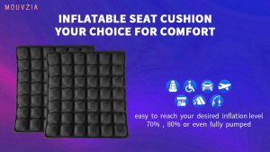 Ergonomic Anti-bedsore Cushion Inflatable Air Seat Cushion for Office Chair Comfort