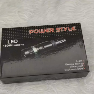 LED Torch Flashlight Rechargeable Zoomable Super Bright 3 Modes Waterproof Light/Lampu Suluh LED
