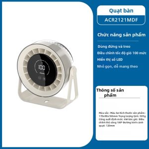 Philips | Quạt Không Dây Dùng Lâu Cho Bàn Làm Việc Học Sinh