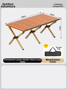XIANGNANSONG | Portable Foldable Camping Table and Chair Set