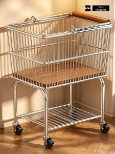 MUGG | Multipurpose Laundry Clothes Dirty Clothing Storage Basket with Wheels