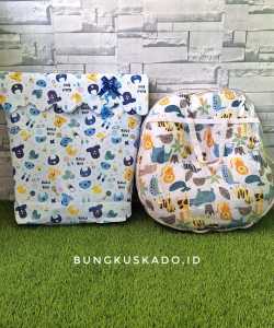 kertas kado instan sofa bayi