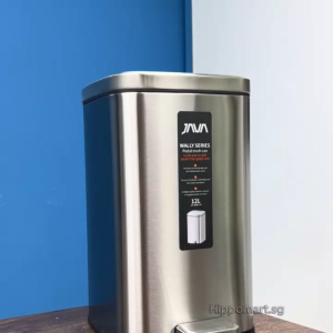 JAVA Dustbin Estelle | JH8855A | 9L-12L | Pedal Bin | Designer Bin | Trash Bin | Dustbin | Waste Bin | Various Sizes