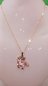 Kalung Anak Kuda Poni 07 Titanium Anti Karat dan Tahan Lama Premium Quality AA016