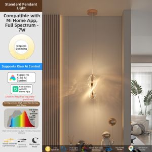 Decorative Ambient Bedroom Bedside Adjustable Pendant Light