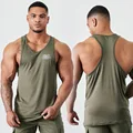 Mens Printed Short Sleeve T-shirt Breathable Loose Vest Top Fitness Style Fashion Brand New Summer Sports Training