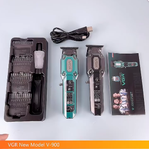 VGR V-900 High Speed Hair Clipper LCD Display Electric Trimmer Mens Special Hair Clipper Shaver