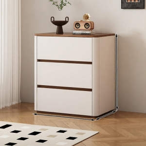 Custom Large Capacity Wood Chest of Drawers