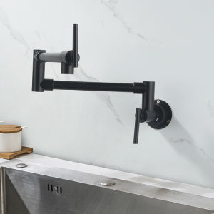 BANGPU | Black Adjustable Foldable Kitchen Faucet
