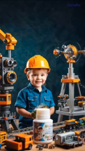 กิฟ ฟารีน อาหารเสริมเด็ก วิตามินเด็ก ชนิดเม็ดเคี้ยว ธัญญพืชผสมดีเอชเอ 10 เท่า น้ำมันปลา เสริมการจดจำ รสช็อกโกแลต เพิ่มสมาธิ ช่วยให้ระบบประสาททำงานได้ดี เภสัชกรแนะนำ