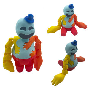 3D Printing Doey The Doughman Toy Doll Figure Nightmare Critters Creative Multiple Decoration Doey The Doughman Ornament Gift