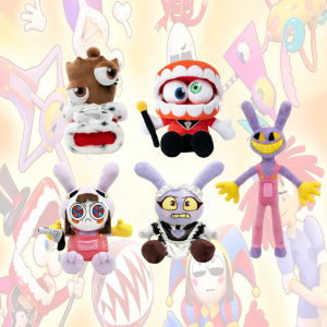 Bandai | 2026 25CM Jax Plush Digital Doll Circus Maid Magical Rabbit Clown Cartoon Collectible Home Decor for Fans