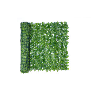 Serenity หญ้าเทียมพลาสติก ใบไม้เทียมตกแต่งผนัง 3D ขนาด 0.5x1 เมตร รั้วต้นใบไม้ปลอม ถอดออกได้ Artificial leaf fence
