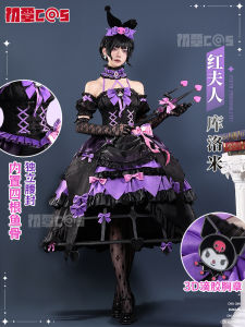 ชุด Cosplay Red Queen คู่กับ Hello Kitty ของ Chuan Qian ชุดนักเรียนหญิงวัยรุ่นสไตล์ญี่ปุ่นและเกาหลีใต้