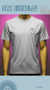 High Quality 100% cotton shirt with plastisol ink print Minimalist Design
