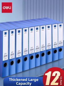 deli | Large Capacity File Storage Box Reinforced