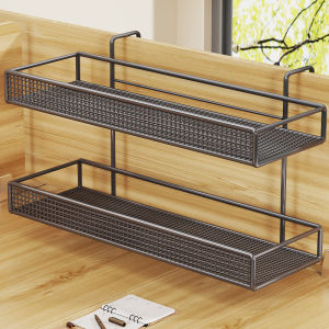 QINQI | Desk Organizer Book Storage Multilayer Wall-mounted Hanging Baskets