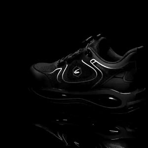 Mens High-Quality Safety Work Shoes Rotating Button Slip-Resistant Steel Toe Protective Welding Boots