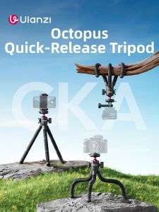 Ulanzi | Universal Compatibility Action Camera Tripod Phone Live Streaming Mount