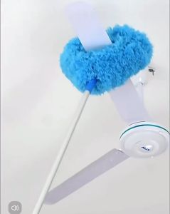 Long Duster Telescoping Extension Pole Cleaning Furniture Blinds High Ceiling Fan Cleaner Microfiber Duster