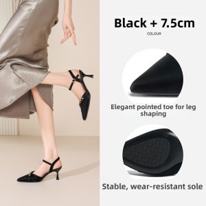 Josiny | Pointed Stiletto Comfort Padded Pumps