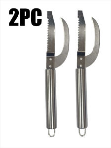 Household Stainless Steel Fish Gutting Tools Portable Fish Remover Removing Fish Entrails and Scales Kitchen Fish Gutting Tool