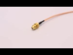 EELHOE | SMA to 2X SMA Male Female Y type Splitter Combiner Jumper Cable Pigtail