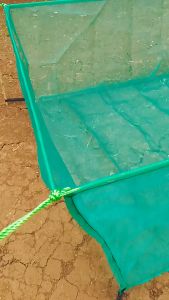 Keramba Ikan Jaring Apung Siap Pakai Bahan Kasa Hijau Ukuran 2m x 1m x 50cm