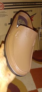 selop pria/abk 551 cokelat tua/bahan lentur/nyaman dikaki/anti air