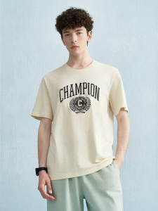 Champion | Summer New Arrival Couples Style College Sport Mens T-Shirt Cotton