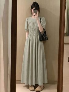 PAIBOLI | Đầm Phong Cách Pháp Độc Đáo Thời Trang Dành Cho Kích Cỡ Lớn Giúp Gọn Gàng